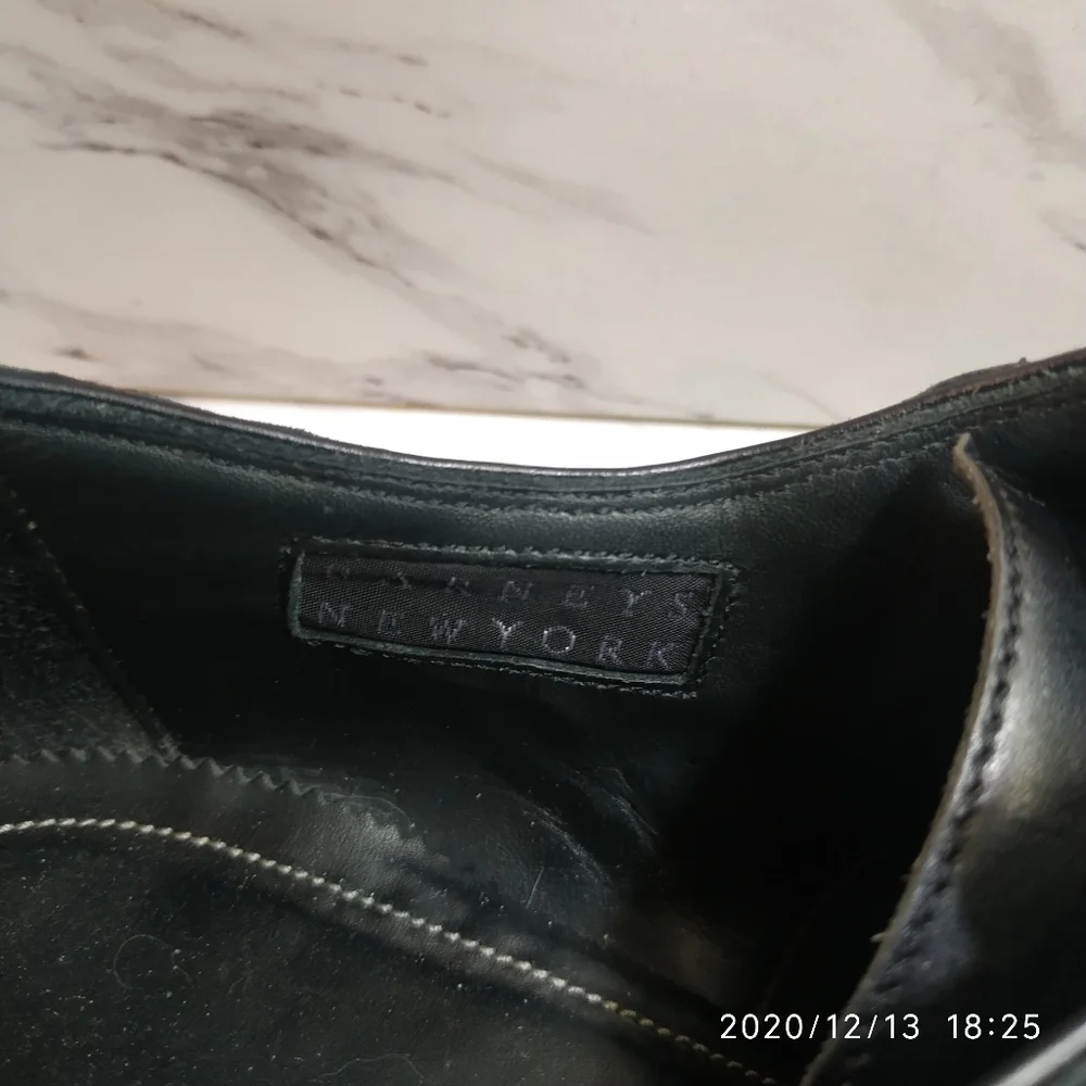 Barney mens aligatos shoes black‎ sz10.5